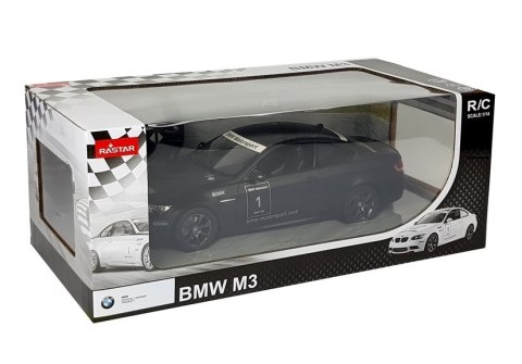 Auto R/C BMW M3 Rastar 1:14 Czarny na Pilota Rastar