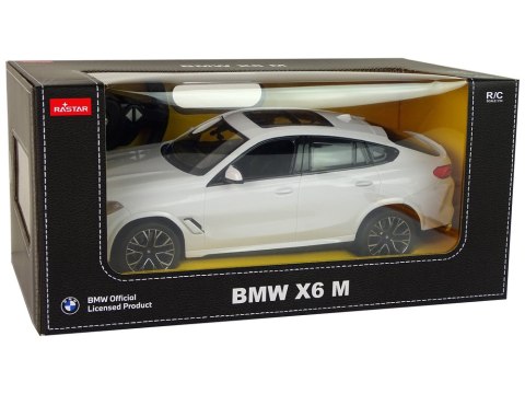 Auto R/C Bmw X6 M 1:14 Rastar Białe Rastar