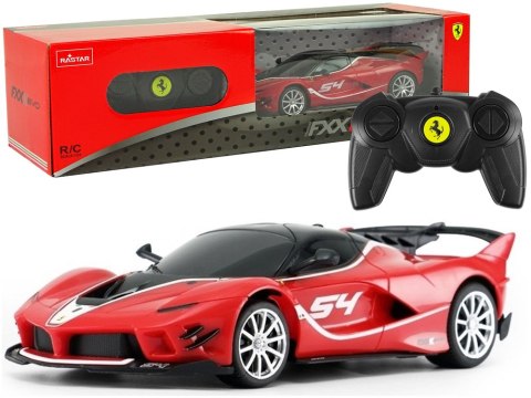 Auto R/C Ferrari Rastar 1:24 Czerwone na pilota Rastar