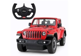 Auto R/C Jeep Wrangler Rubicon 1:14 Rastar Czerwony Rastar