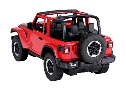 Auto R/C Jeep Wrangler Rubicon 1:14 Rastar Czerwony Rastar