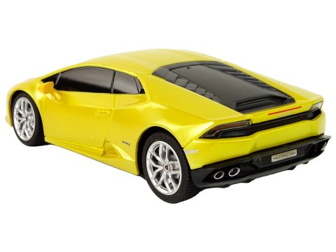 Auto R/C Lamborghini Huracan 1:24 Rastar Żółty Rastar