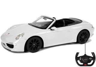 Auto R/C Porsche 911 Carrera S Rastar 1:12 Białe Rastar