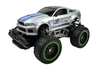 Auto Zdalnie Sterowane R/C 6.5 km/h Wysokie Koła Srebrne LEAN Toys