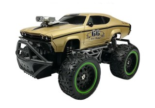 Auto Zdalnie Sterowane R/C 6.5 km/h Wysokie Koła Złoty LEAN Toys