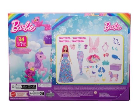 Kalendarz adwentowy Barbie Dreamtopia Mattel