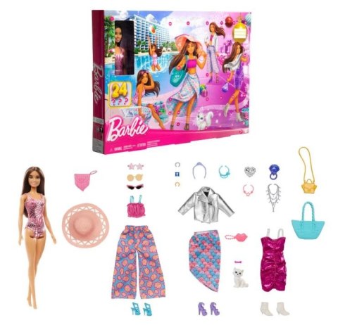 Kalendarz adwentowy Barbie Mattel