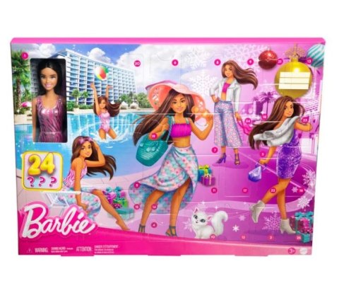 Kalendarz adwentowy Barbie Mattel