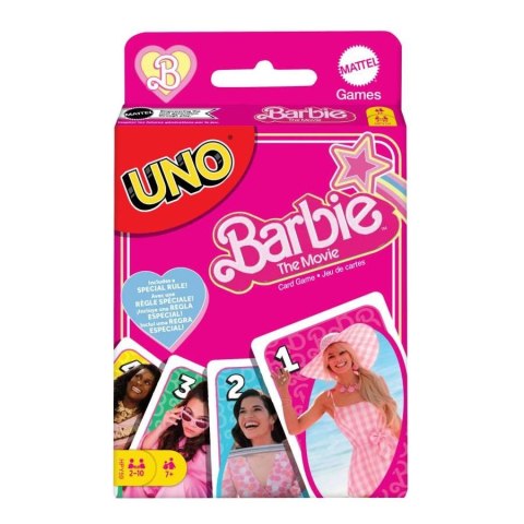 Karty UNO Barbie The Movie Mattel