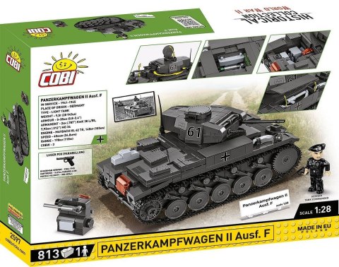 Klocki Czołg Panzerkampfwagen II 813 klocków Cobi Klocki