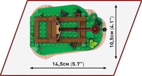 Klocki Imperium Romanum - Katapulta 173 klocki Cobi Klocki