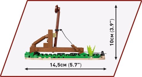Klocki Imperium Romanum - Katapulta 173 klocki Cobi Klocki