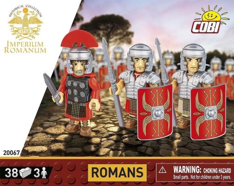 Klocki Imperium Romanum - Rzymianie 3 figurki Cobi Klocki