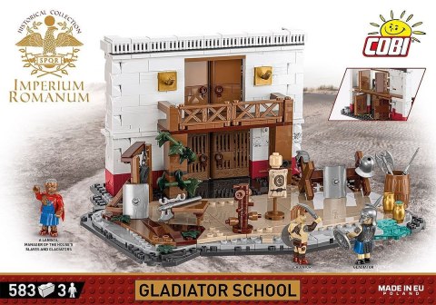 Klocki Imperium Romanum - Szkoła gladiatorów 583 klocki Cobi Klocki