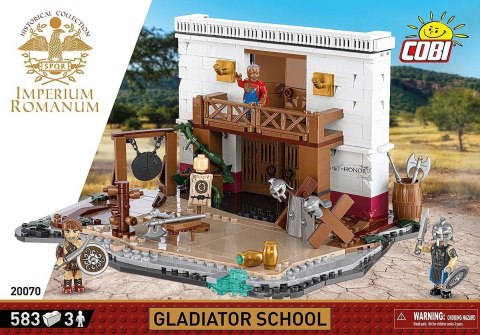 Klocki Imperium Romanum - Szkoła gladiatorów 583 klocki Cobi Klocki