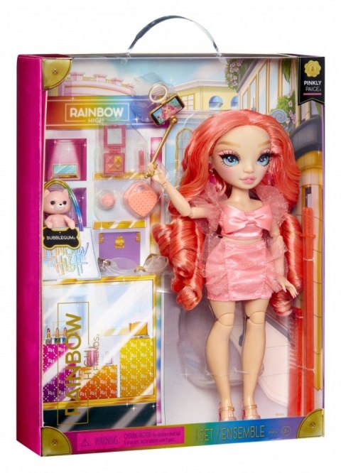 Lalka Rainbow High New Friends Fashion Doll- Pinkly Paige Pink MGA