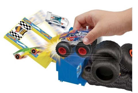 Zestaw Monster Trucks Arena Smashers Race Ace Wieża opon Hot Wheels