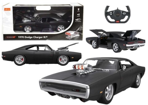 Auto RC 1:16 Zdalnie Sterowany Dodge Charger R/T Otwierane Elementy Czarny Rastar