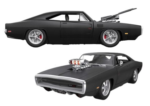 Auto RC 1:16 Zdalnie Sterowany Dodge Charger R/T Otwierane Elementy Czarny Rastar