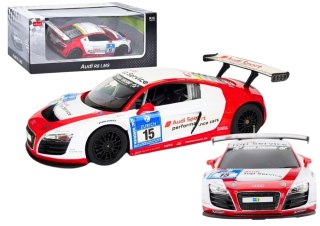 Auto R/C 1:24 Zdalnie Sterowane Sportowe AUDI R8 LMS Białe Rastar