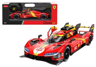 Auto R/C 1:24 Zdalnie Sterowane Sportowe Ferrari 499P Czerwone Rastar