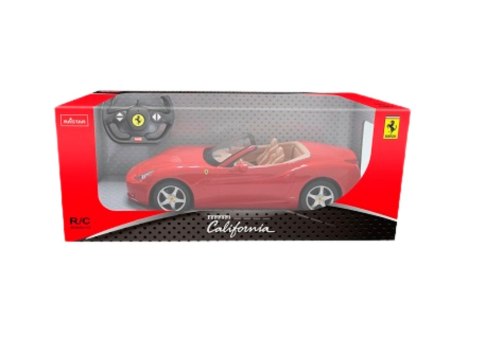 Auto R/C 1:24 Zdalnie Sterowane Sportowe Ferrari California Czerwone Rastar