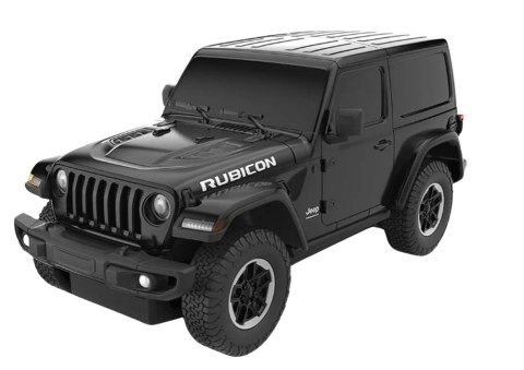 Auto R/C 1:24 Zdalnie Sterowany JEEP Wrangler JL Rubicon Czarny Rastar