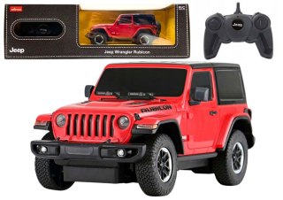 Auto R/C 1:24 Zdalnie Sterowany JEEP Wrangler JL Rubicon Czerwony Rastar