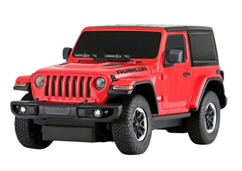 Auto R/C 1:24 Zdalnie Sterowany JEEP Wrangler JL Rubicon Czerwony Rastar