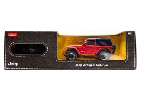 Auto R/C 1:24 Zdalnie Sterowany JEEP Wrangler JL Rubicon Czerwony Rastar