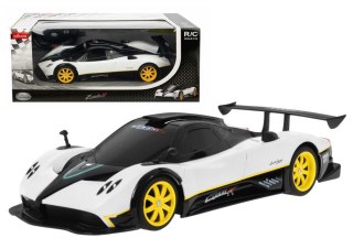 Auto RC Sportowy Model Zdalnie Sterowany Pagani Zonda Białe 1:14 Rastar