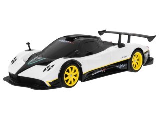 Auto RC Sportowy Model Zdalnie Sterowany Pagani Zonda Białe 1:14 Rastar