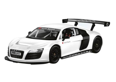 Auto Sportowe RC 1:18 Zdalnie Sterowane Audi R8 Białe Rastar