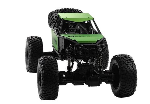 Auto Zdalnie Sterowane Monster Truck na resorach Zielony LEAN Toys