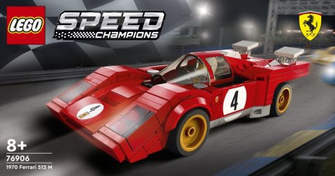 Klocki Speed Champions 76906 1970 Ferrari 512 M LEGO