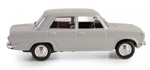 Pojazd PRL Fiat 125p popielaty Daffi