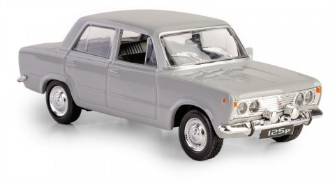 Pojazd PRL Fiat 125p popielaty Daffi