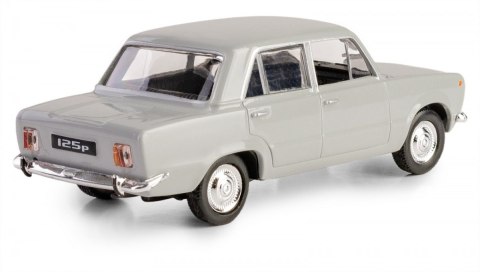 Pojazd PRL Fiat 125p popielaty Daffi