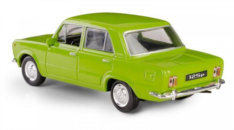 Pojazd PRL Fiat 125p zielony Daffi