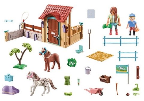 Zestaw figurek Horses 71494 Stajnia Playmobil