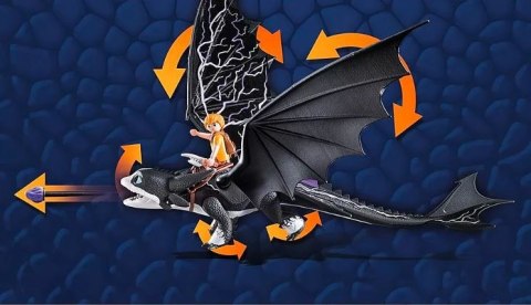 Zestaw z figurkami Dragons 71081 Thunder & Tom Playmobil