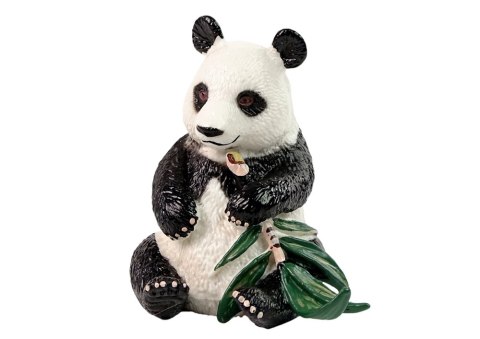 Figurka Zwierzęta Zestaw Panda Jedząca z Małymi LEAN Toys