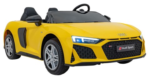 Pojazd Audi Spyder R8 LIFT Żółty