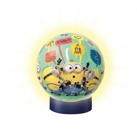 Puzzle 3D Świecąca Kula Minionki Ravensburger Polska