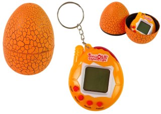 Tamagotchi w Jajku Gra Elektroniczne Zwierzątko Pomarańczowe LEAN TOYS