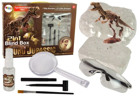 Zestaw Archeologiczny 2w1 Dinozaur Szkielet Tyranozaur LEAN Toys