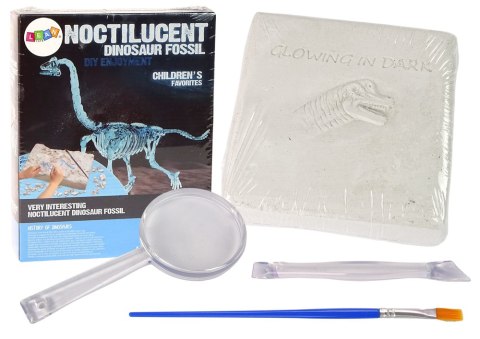 Zestaw Archeologiczny Wykopaliska Dinozaur Szkielet 3D Brachiosaurus Hologram LEAN Toys