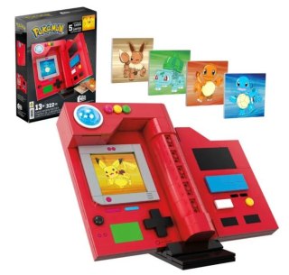 Klocki konstrukcyjne Pokemon Pokedex z Kanto Mega Bloks