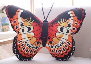 Maskotka Pluszowy Motyl Czerwony Poduszka 40 x 30 cm LEAN Toys