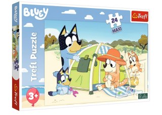 Puzzle 24el. Maxi Wspaniały Dzień Bluey Trefl 14357 Trefl Puzzle